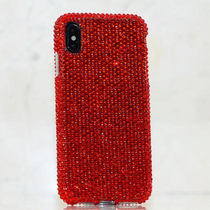 Bling Genuine Bright Red Crystals C..