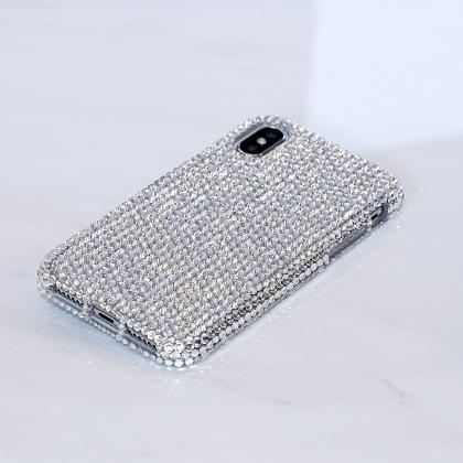Bling Genuine Clear Crystals Case F..