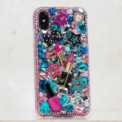 Genuine Pink Crystals Case For iPho..