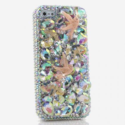 Genuine AB Crystals Case For iPhone..