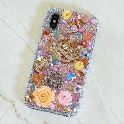 Golden Crown Orange Roses Rainbow S..