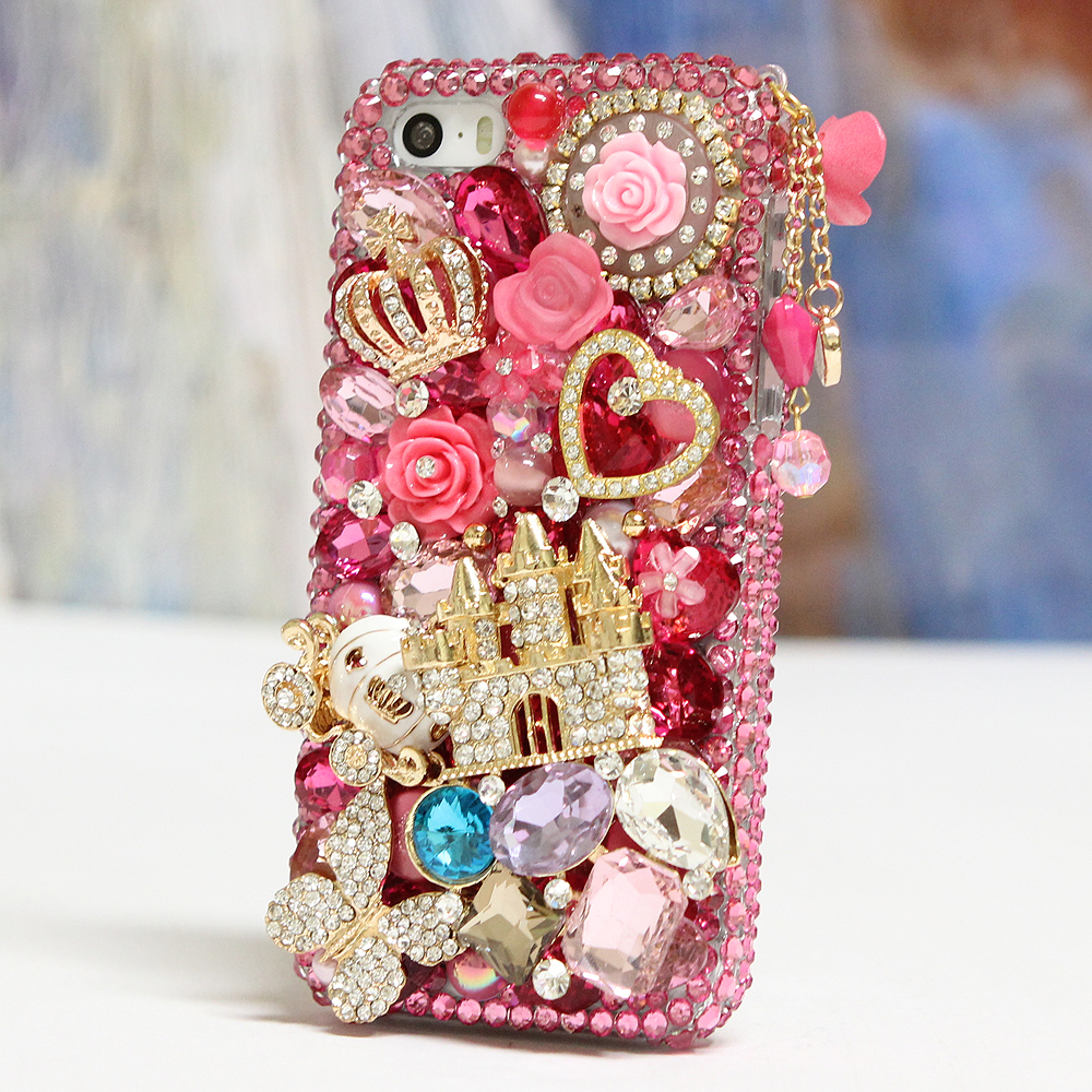 Buy Hand Crafted Lv Crystallized Iphone Case Any Cell Phone Bling Genuine  European Crystals Bedazzled Louis Vuitton, made to order from CRYSTALL!ZED  by Bri, LLC