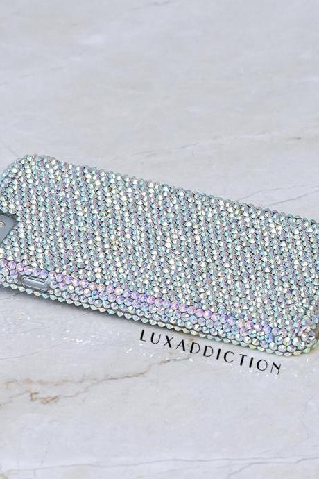 iPhone 8 case iPhone 7 case iPhone 7 / 8 Plus Case Made With Genuine Aurora Borealis Crystals Diamond Bling Easy Grip Cover